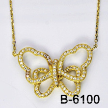New Design Fashion Jewelry Butterfly Pendant Necklace